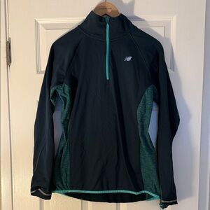 New Balance - Blue Quarter Zip Pullover